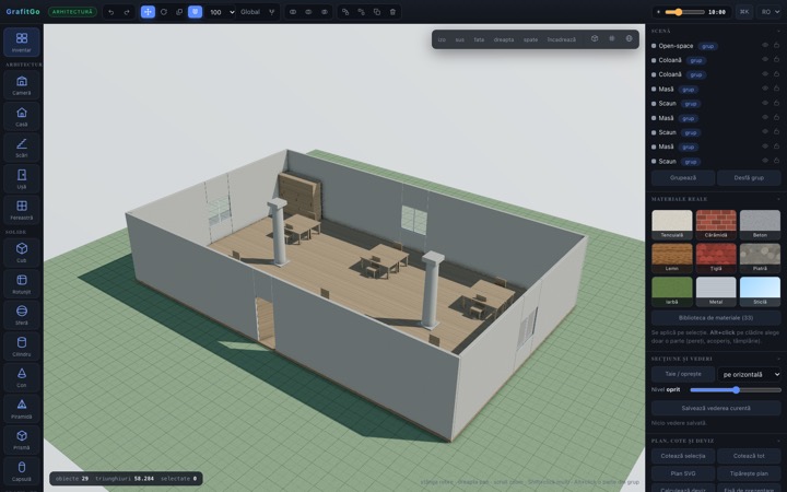 Open-plan office
